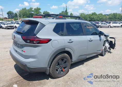 2025 Nissan Rogue Rock Creek из США, поврежденный, VIN 5N1BT3BB0SC763200